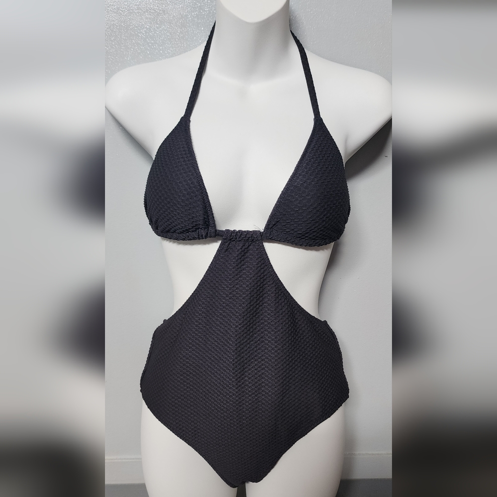 American Eagle Outfitters Black One Piece Swimsuit